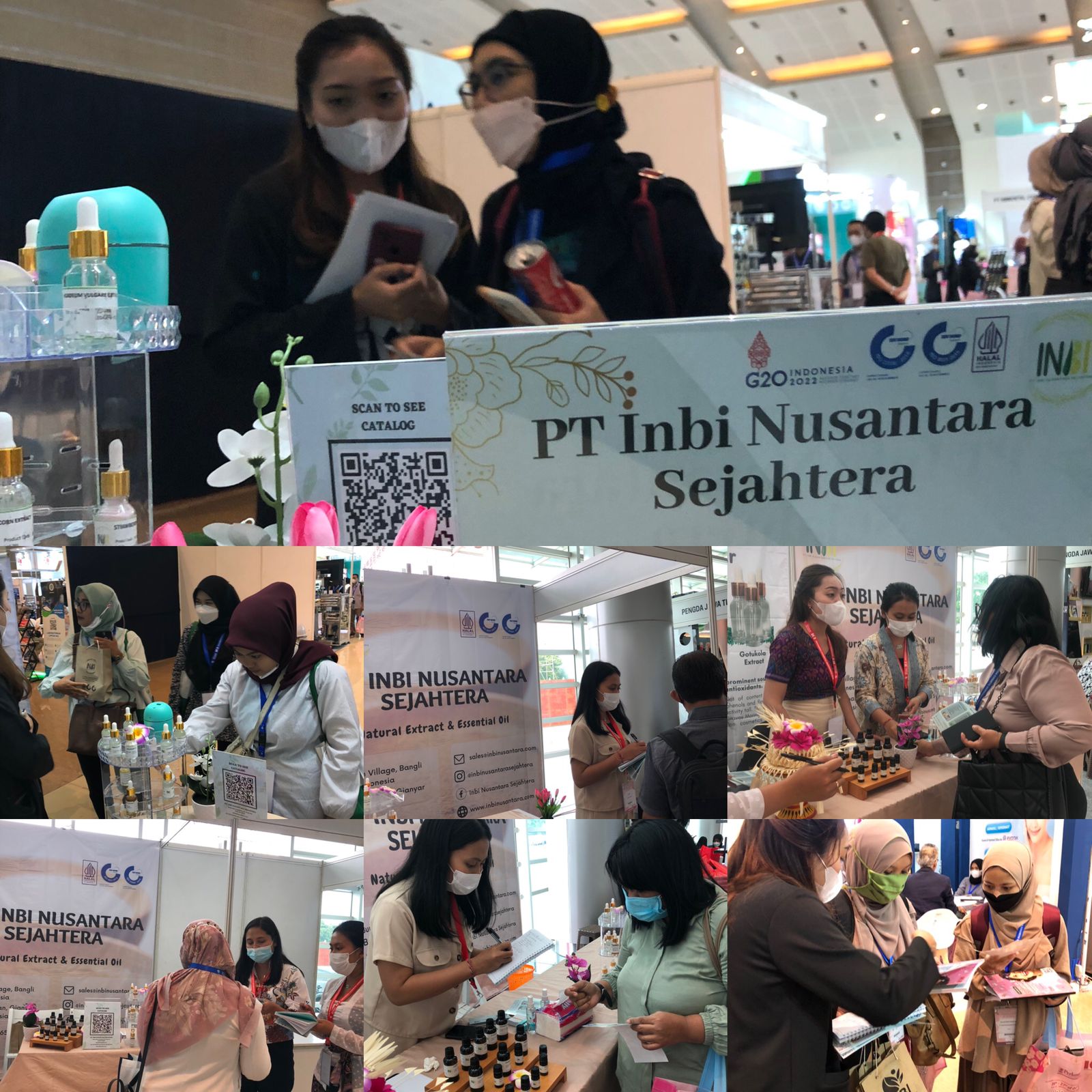 INBI at Indonesia Cosmetic Ingredients 2022